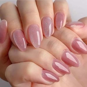 Velvet Blush Nails